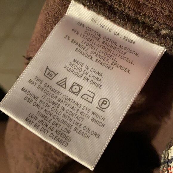 Pilcro and the Letterpress Serif Skinny Jeans, Size 26 - Picture 5 of 9